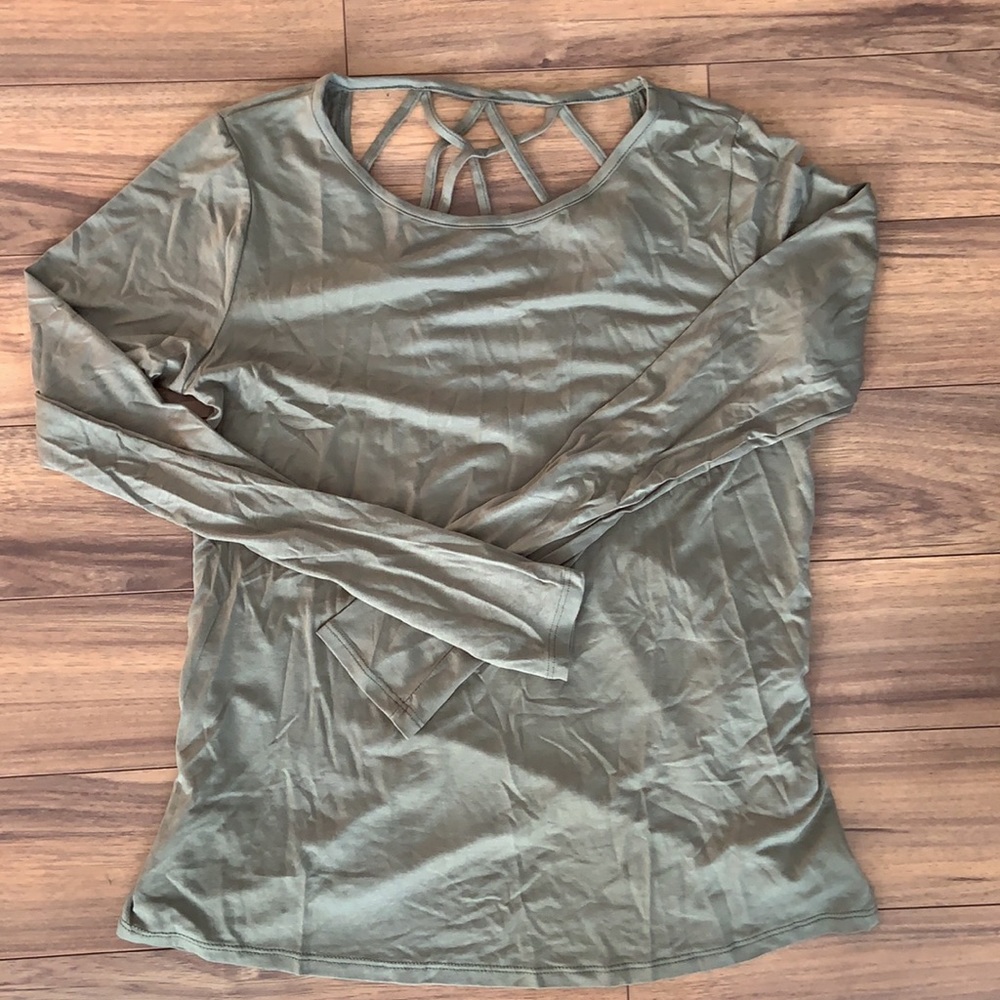 Brand new: Light Olive Green CCB top
